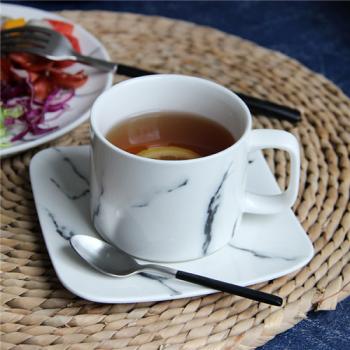 Marble Cups&Saucers