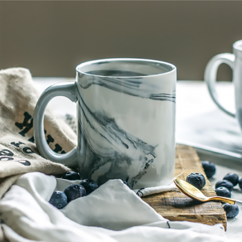 Mixed Mud Marble Design Ceramic Coffee Mugs