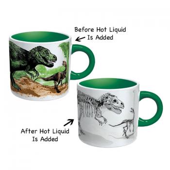 Dianosaur Color Changing Porcelain Ceramic Mugs