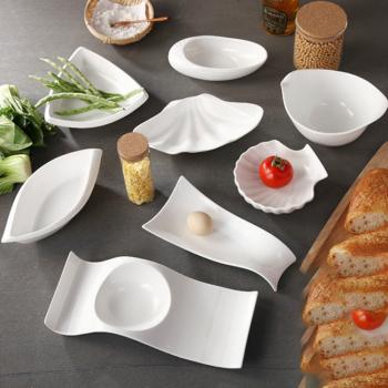 Irregular Shape Porcelain Bowls